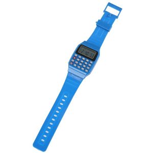 LED Calculator Horloge Elektronische Digitale Chronograaf Computer Kids Kinderen Jongens Meisjes Sport Rubber Horloges
