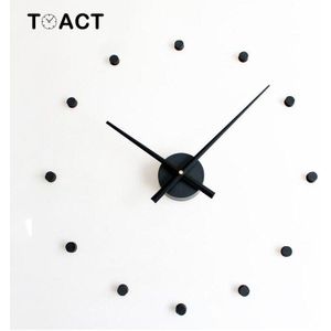 3D Diy Wandklok Grote Formaat Klokken Sticker Home Decoratie Accessoires Modern Grote Muur Horloge Voor Woonkamer Quartz