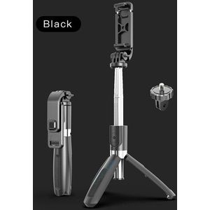 Cool Dier 3 In 1 Draadloze Bluetooth Selfie Stok Uitschuifbare Handheld Monopod Met Afstandsbediening Sluiter Opvouwbare Mini Statief Voor Iphone