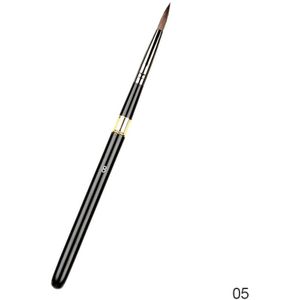 1Pc Artistieke Art Eekhoorn Haar Kwast Schilderij Borstels Afneembare Aquarel Borstel Voor Tekening Art Supplies