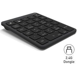 Numeriek Toetsenbord Keyboard 2.4G Draadloze Portable Bluetooth Plastic Case Aaa Batterij Voor Android Windows Laptop Telefoon Tablet