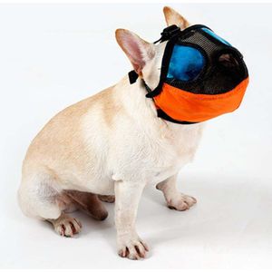1PC Hond Training Product Mesh Ademend Muilkorven Hond Mond Snuit Anti Bark Bite ChewPet Hond Verstelbare Masker CRYXL61