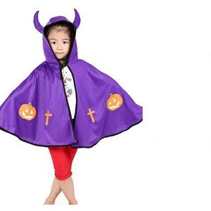 Kinderen Halloween Kostuums Wizard Heks Mantel Cape Gewaad Met Puntige Hoed Meisjes Jongens Cosplay Kids Kerst Feestartikelen