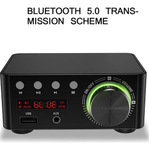 Bluetooth Eindversterker Smart En Gevoelige Mini Hifi Ondersteuning Usb Card Bluetooth Versterker Digitale Versterker Stereo Versterker
