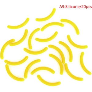 Hete Verkoop Goedkope 20Pcs Vervanging Wimperkruller Plastic Refill Rubber Pads Wimperkruller Beauty Tool Levert Vrouwen