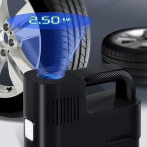 Draagbare Auto Luchtcompressor Dc 12V Led Licht Digitale Tire Inflator Luchtpomp Voor Auto Motorfiets