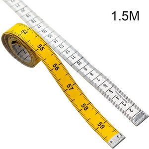 1.5M Naaien Meetlint Body Meten Ruler Sewing Tailor Meetlint Mini Zachte Platte Centimeter Liniaal Tool