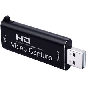 Audio Video Capture Card Hdmi Naar Usb 2.0 1080P 4K Opnemen Via Dslr Camcorder Actie Cam Voor Hoge definition Acquisitie