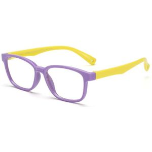 Warblade Flexibele Kids Brillen Met Lanyard Vierkante Frame Glazen Voor Kind Jongens Meisjes Graden Bijziendheid Monturen TR90