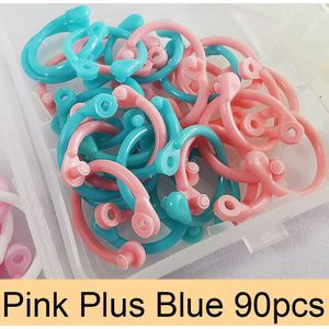 Plastic Losbladige Ring Multifunctionele Binder Ring Notebook Binding Ring Kantoorbenodigdheden Binding Levert 30 Stuks Per doos