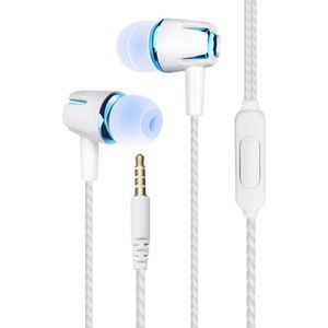 3.5Mm Wired Hoofdtelefoon Ontmoette Bass Oordopjes Stereo Oortelefoon Muziek Muziek Gaming Headset Ontmoette Microfoon Voor Xiaomi Iphone 11