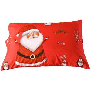 Kerst Bed Dekbedovertrek Set Kerstman Patroon Kussensloop Dekbedovertrek Kerst Decoraties Voor Huis housse de couette