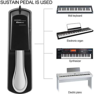 Piano Keyboard Sustain Demper Pedaal Voor Casio Yamaha Roland Elektronische Toetsenbord Elektrische Piano Pedaal Sustainpedaal