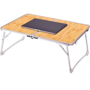 Opvouwbare Laptop Tafel Lapdesk Ontbijt In Bed Lade Draagbare Mini Picknick Tafel Notebook Stand Lezen Boek Houder Voor Couch Floor