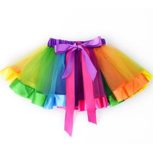 3Pcs Rainbow Leuke Kids Dress Up Prinses Angel Wing Bling Eenhoorn Tutu Rok Pak