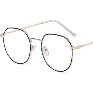Vintage Ronde Transparante Glazen Voor Mannen Vrouwen Anti-Blauw Licht Computer Brillen Bijziendheid Optische Brillen Frame Unisex