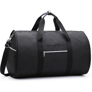 Draagbare Luxe Pak Opbergtas 2 in 1 Busines Reistassen mannen Kledingstuk Tas Schouder Reis Handtas Kleding Bagage plunjezak