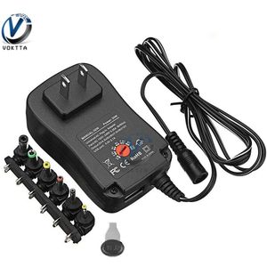 3V-12V 3V 4.5V 5V 6V 7.5V 9V 12V 2A ac/Dc Adapter Verstelbare Voeding Universele Adapter Oplader Met Usb-Interface 6 Adapter