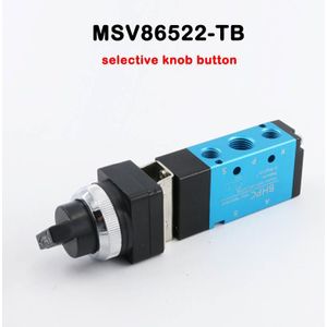 MSV86522 Serie 2 Positie 5 Way Mechanische Klep MSV86522-R/EB/PPL/TB/LB/PB/ PP Handmatige Pneumatische Controll Valve Air Hand Bedienen