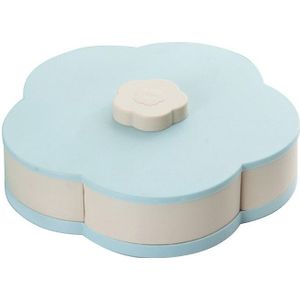 Home Decoratieve Servies Snoep Schotel Lade Specialiteit Plastic Platen Snack Box Voedsel Container Opbergdoos met Compartimenten Case