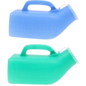 2Pcs Mannetjes Urine Containers Wc Emmer Kamer Ziekenhuis Pee Potje Met Deksel/Mobiliteit & Dagelijks Living Aids/bedpans & Urinoirs