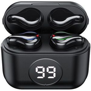 H & Een Bluetooth 5.0 Koptelefoon Draadloze Hoofdtelefoon Led Display Sport Waterdichte Draadloze Koptelefoon Oordopjes Headset Met Microfoon