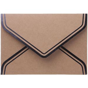 10 Pcs Retro Vintage Blanco Ambachtelijke Papier Enveloppen Voor Brief Wenskaarten Wedding Party Uitnodigingen 125X175 Mm