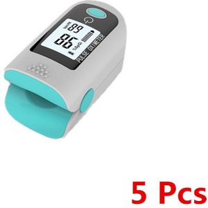 10 Pcs Vingertop Pulsoxymeter SpO2 Oxymeter Oled Hartslagmeter Bloedzuurstofverzadiging Monitor Huishouden Monitoren