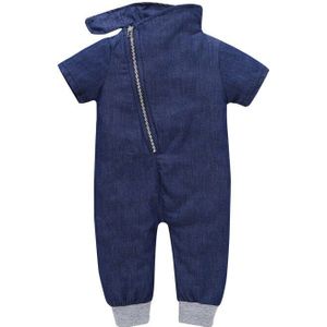 -Selling Baby Kids Jongens Een stuk Korte Mouwen effen Bib Playsuit Jumpsuit T-shirt Broek Outfit Kleding 1-3Y