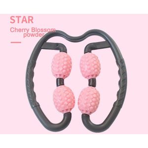 360 ° Massage Been Vormgeven Ring Vier-Wiel Been Klem Massager Roller Dunne Size Been Spier Dunne Taille Ontspannen dunne Been Klem