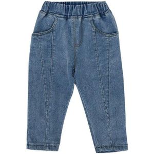 Baby Jeans 1-6 Jaar Oude Kinderen Knappe Veelzijdige Broek En Najaar Koreaanse Casual Broek Trend 10-30
