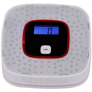 Security Co Detector Home Security Veiligheid Alarm Lcd Foto-elektrische Co Gas Sensor Koolmonoxidevergiftiging Alarm Detector