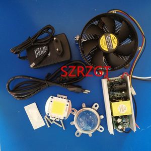 100 W 100 Watt High Power led chip Witte 60000 k Licht + 100 W Heatsink Cooler + 100 W LED Driver