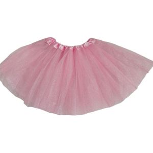 Baby Meisjes Ballet Dans Mini Tutu Rok Drie Layer Metallic Glitter Pailletten Snoep Geplooide Prinses Tule Pettiskirt 11 Kleuren