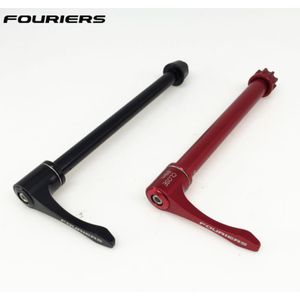 FOURIERS DH Fiets Achter Hub As Na 142*12mm Vat Staaf Snelspanner Downhill Rear Hub Quick Release Hendel Spiesjes