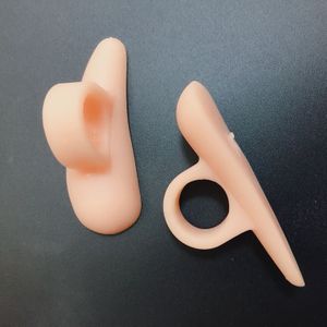 2 Stuks = 1 Paar Siliconen Gel Stijltang Orthopedische Ringen Teen Separator Hallux Valgus Correctie Hamer Protector Voetverzorging Pedicure