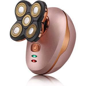 Elektrische Scheerapparaat Scheren Hoofd Machine Multifunctionele Scheermes Vijf Snijkop Oplaadbare Waterdichte Baard Trimmer Cutter Voor Mannen