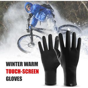 Winter Sport Warme Handschoenen Mannen Vrouwen Touchscreen Handschoenen Winddicht Sport Handschoenen met Dunne Polar Fleece Voering Skiën Accessoires