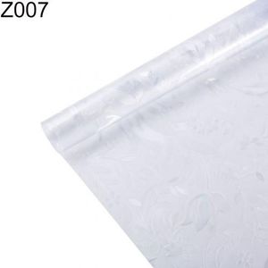 100*45 Bloem Patroon Spiegel Stickers Zelfklevende Stickers Venster Privacy Cover Film Window Decor No-Lijm Pvc glas Stickers