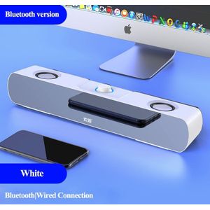 Soaiy Multimedia Bluetooth Speaker Subwoofer Met Led Display Klok Soundbar Voor Tv Computers Louldspeaker Voor Home Theater