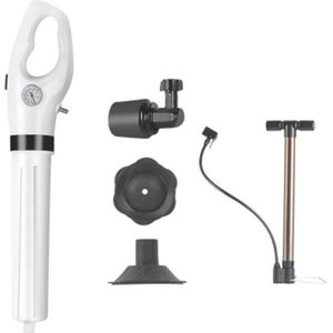 1Set Hoge Druk Lucht Afvoer Blaster Toilet Plunger Cleaner Klomp Baggeren Tool