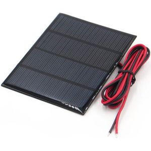 18V 1.5W Zonnepaneel Draagbare Mini Sunpower Diy Module Panel System Lamp Batterij Speelgoed Telefoon Oplader Zonnecellen
