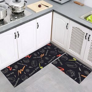 2Pcs Antislip Keuken Matten Absorberende Keuken Tapijt Entree Deurmatten Ins Floor Mat Lange Strip Thuis Tapijt Tapijt 40x6 0/40x120cm