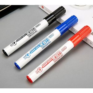 36 stks/partij Bullet point 2mm whiteboard pen blauw rode kleur marker Briefpapier Kantoor materiaal schoolspullen papelaria F904