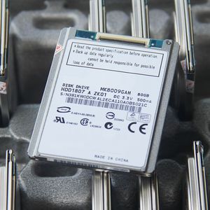 1.8 "CE ZIF 80GB 8mm HDD1764 MK8009GAH Voor IPOD Video DELL D420 D430 Vervangen MK8010GAH HS10TJB MK6008GAH Harde Schijf