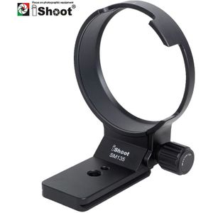 Ishoot Lens Kraag Ondersteuning Voor Sigma 135 Mm F/1.8 Dg Hsm Art Lens Statief Ring Vervangen Base met Canon Nikon Mount Adapter