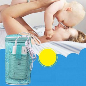 Thermos Kan Worden Opgehangen Op Wandelwagen Fles Zak Baby Fles Zak Isolatie Usb Intelligente Verwarming Warm Cover Water Cup Zak