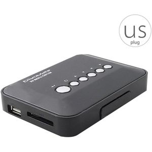 Elenxs - Multimedia Speler - HD 720P - Hdd Media Player - TV Box - AV-uitgang