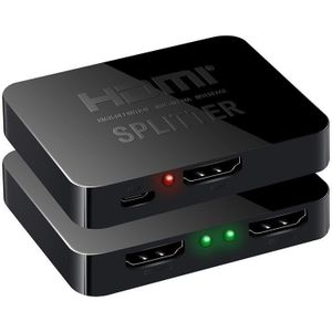 4K Hdmi Converter Hdmi Adapter 1 Ingang 2 Uitgang Hdmi Splitter Switcher Hub Ondersteuning 4K X 2K 3D 1080 P Voor XBOX360 PS3/4/5 Hdmi Kabel