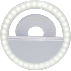 1 Pcs Led Selfie Ring Light Macro Flitser Voor Camera Verlichting Make Koplamp Voor Universele Mobiele Telefoon Computer